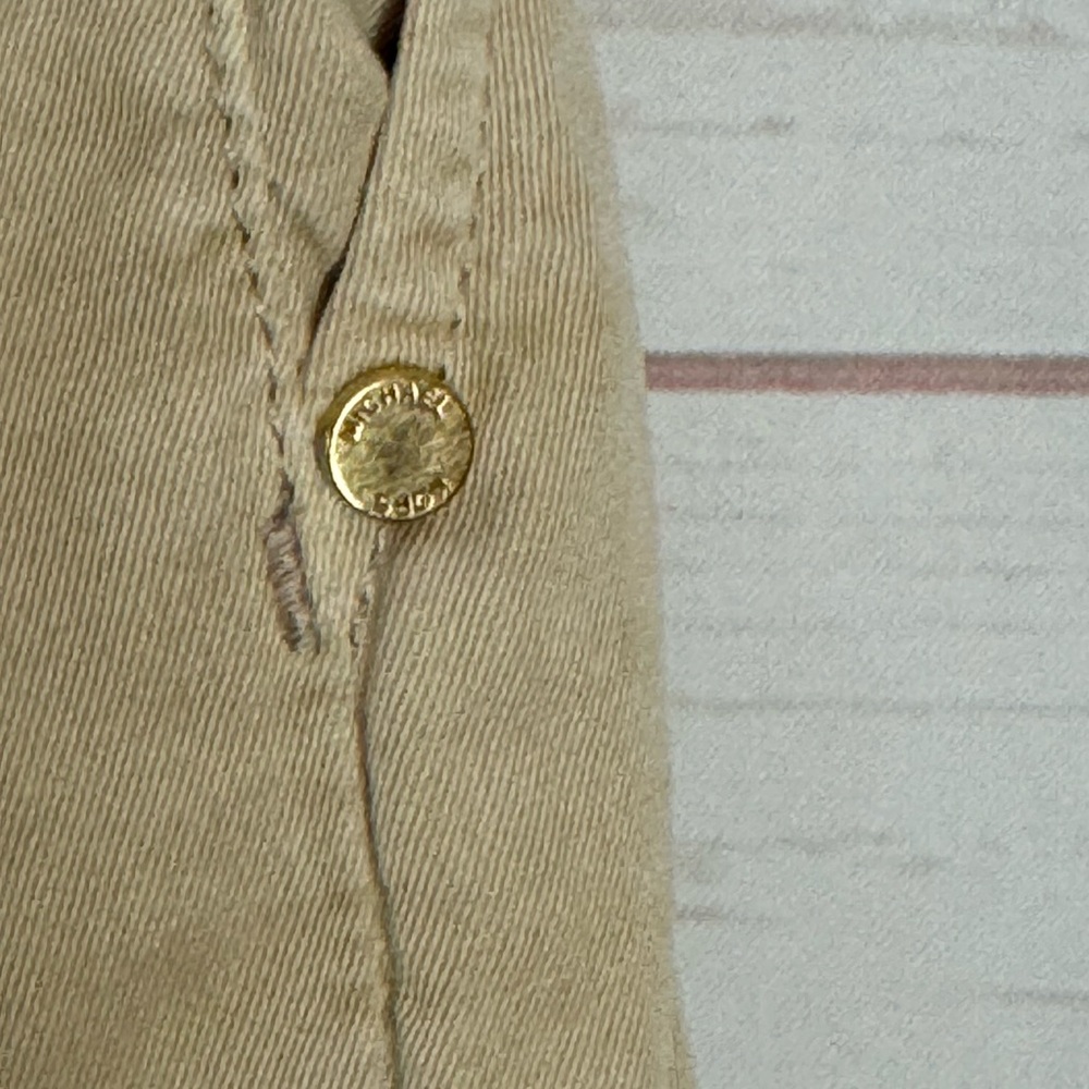 Michael Michael Kors Size 6 Tan Chino Shorts - Picture 4 of 7